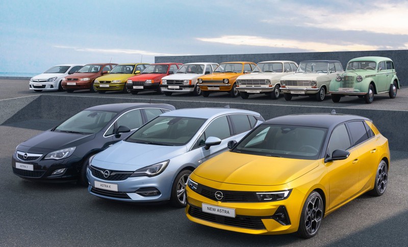 进贤新一代《Opel Astra》确认6月发布，五门掀背车型搭1.2涡轮动力